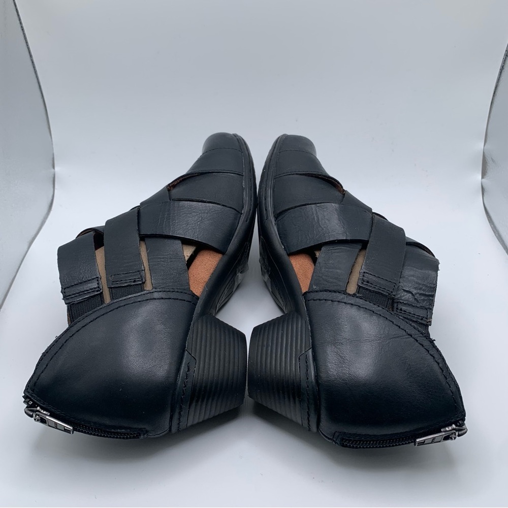 NWB Women's Cobb Hill Laurel Woven black leather size 6.5M heels 1816 - Picture 9 of 10